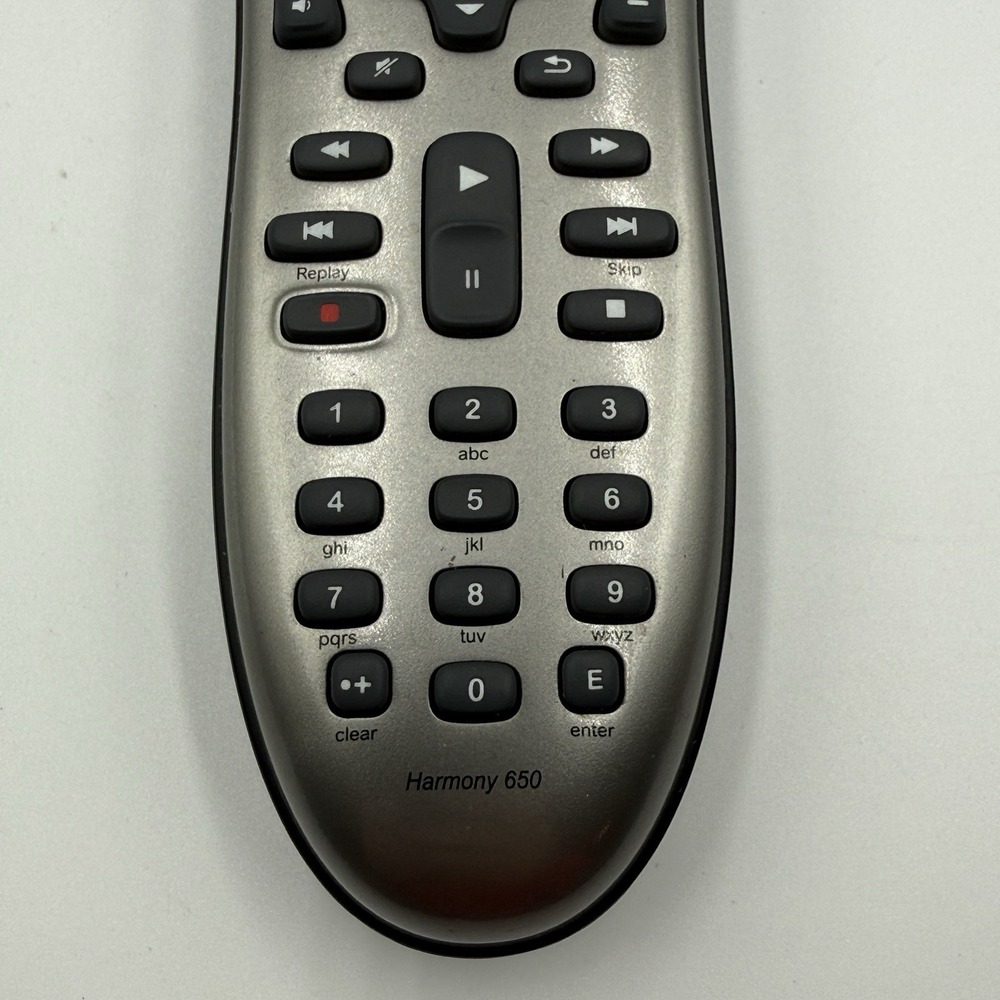 Logitech Harmony 650 Universal Remote Control / Tested Works - Picture 4 of 5